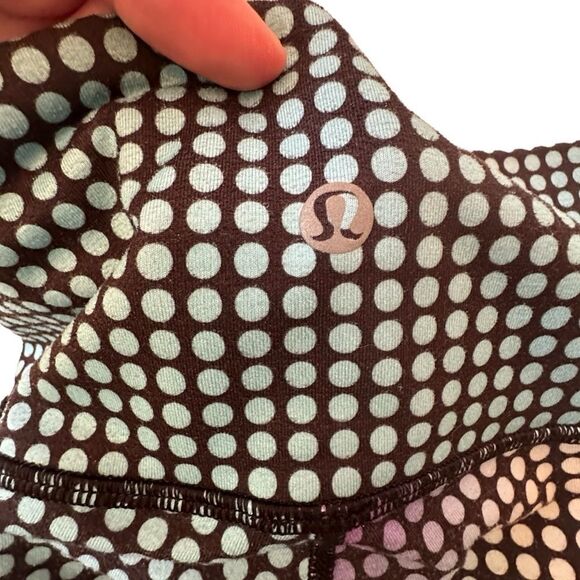 Lululemon Wunder Under Pant III *Full-On Luon in Cosmic Dot White Multi / Black - Picture 12 of 12